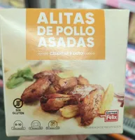 Alitas de pollo asadas