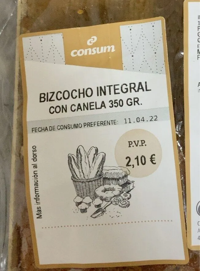 Bizcocho integral