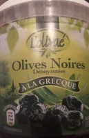 Olives Noires dénoyautées à la grecque