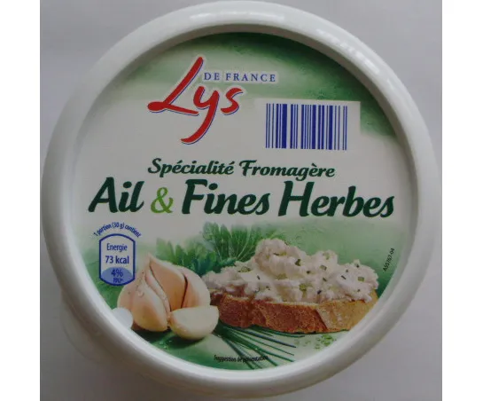 Spécialité Fromagère Ail & Fines Herbes (22,5 % MG)