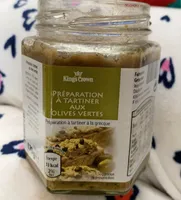 Préparation a tartiner aux olives vertes