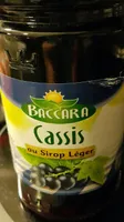 Cassis au sirop léger