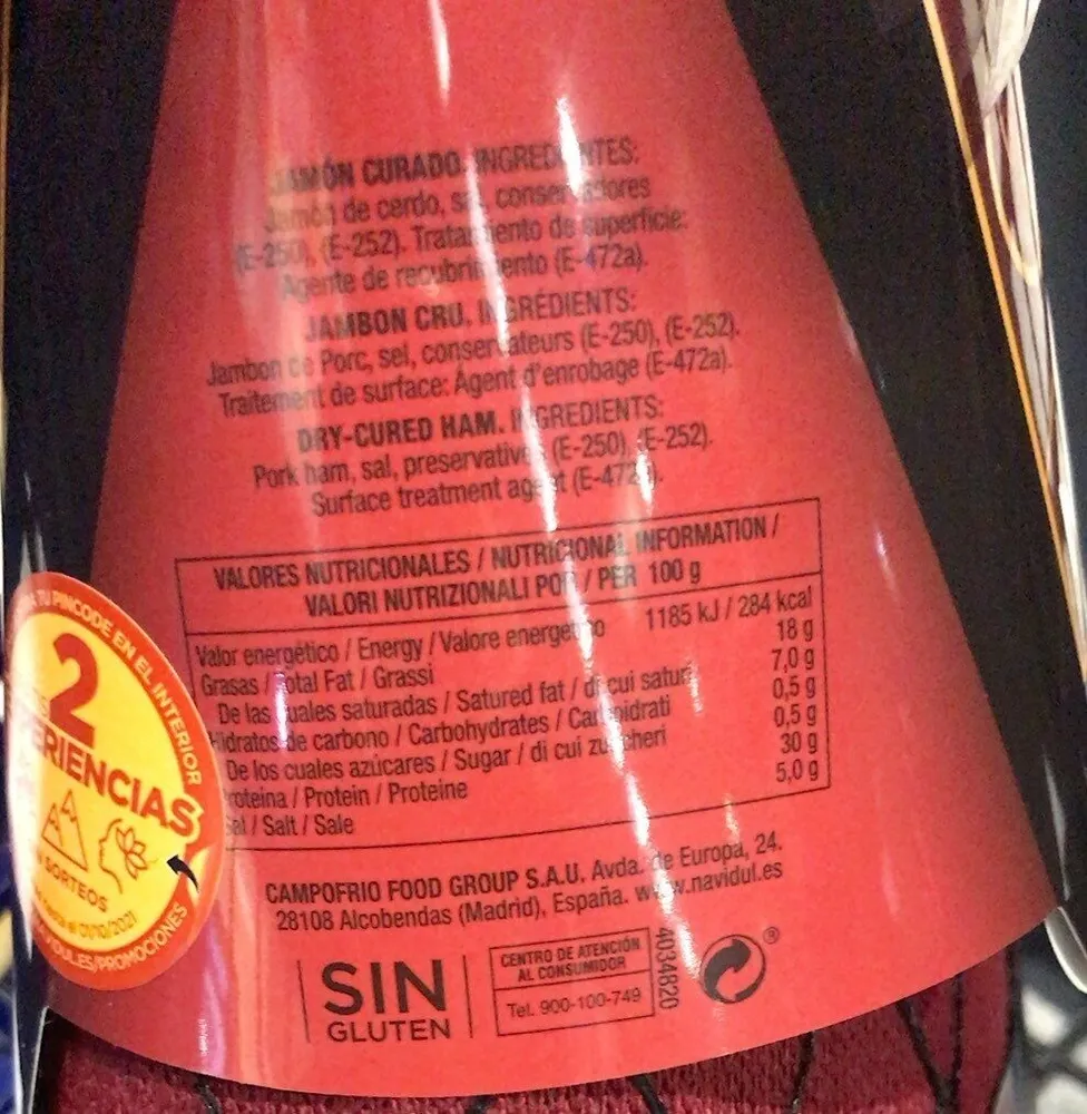 Jamon cuatro estaciones