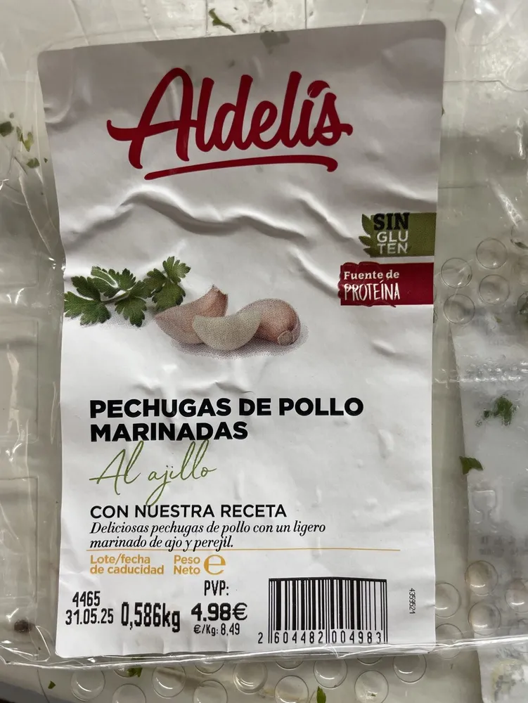 Pechugas de Pollo Marinadas