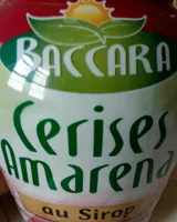 Cerises amarena au sirop