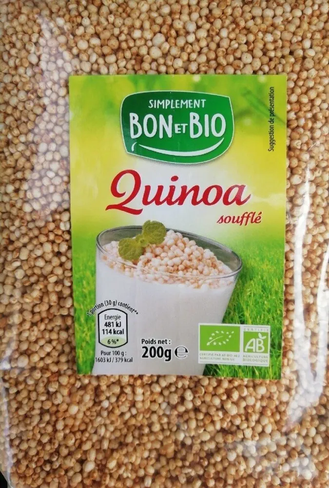 Quinoa soufflé