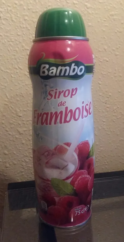Sirop de framboise