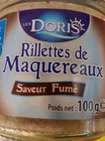 Rillettes de maquereaux saveur fumé