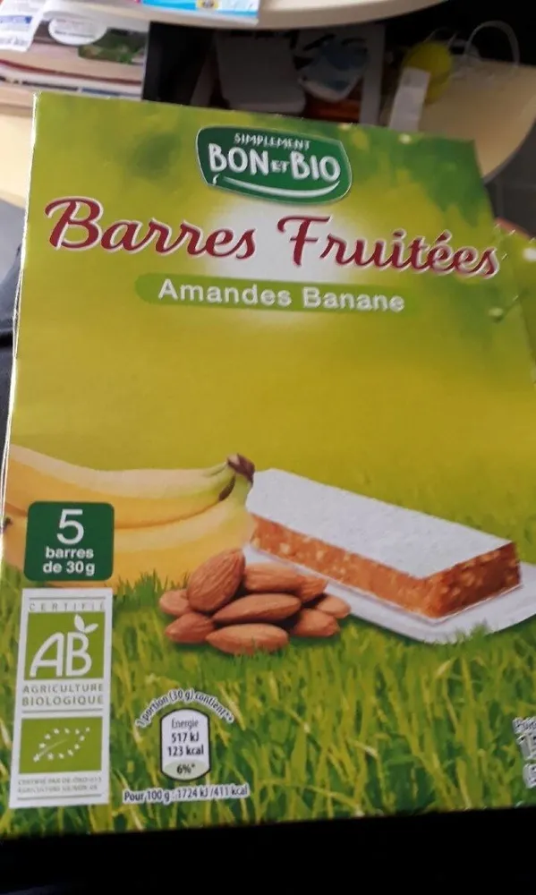 Barres fruitées