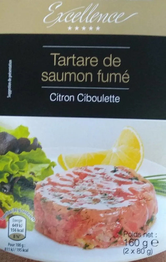 Tarte de saumon fumé