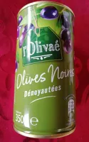 Olives noires dénoyautées