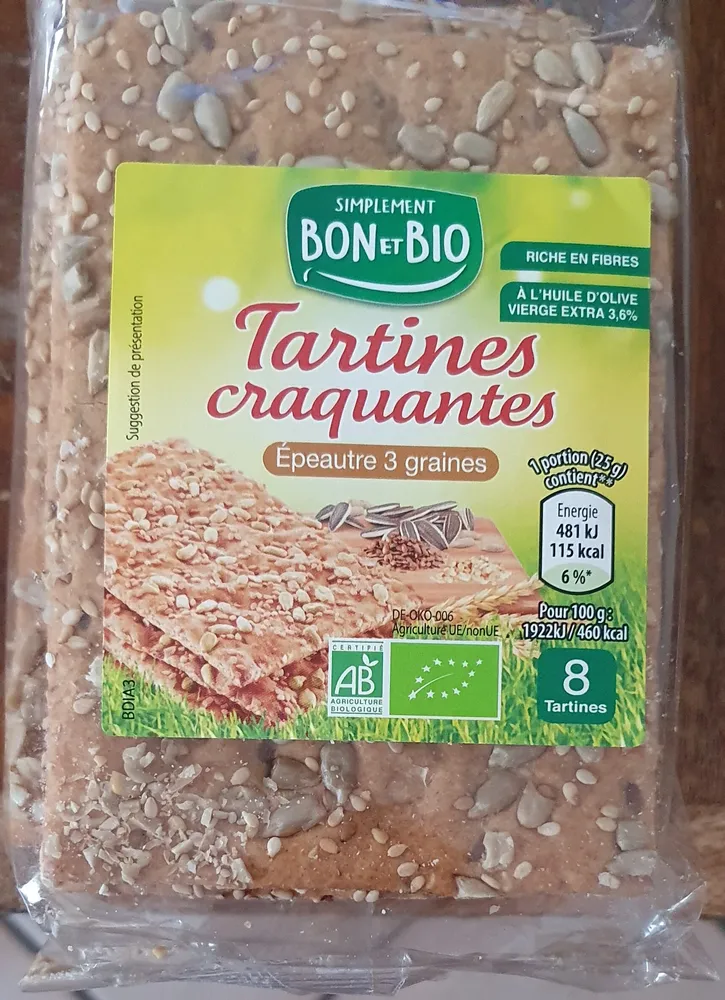 Tartines craquantes