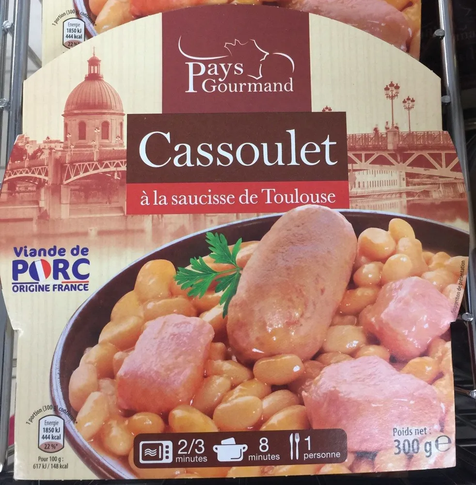 Cassoulet à la saucisse de Toulouse