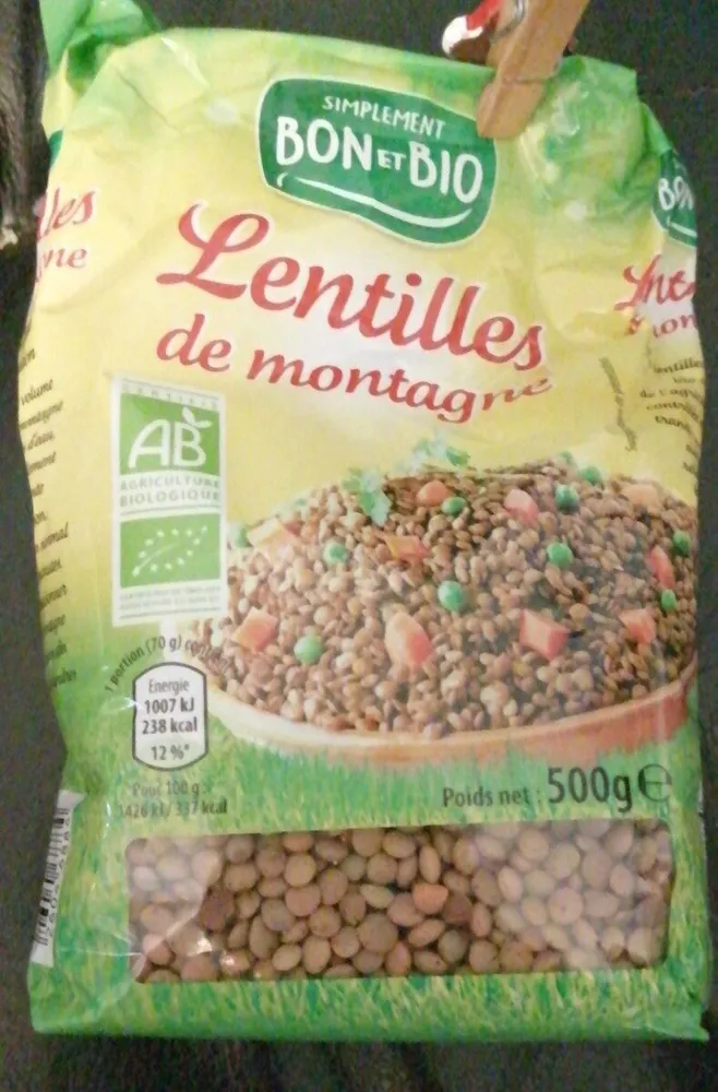 Lentilles de montagne