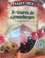 Brisure canneberges