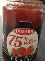Préparation de fruits fraise
