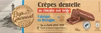 Crêpes dentelle au chocolat noir belge