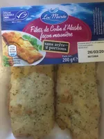 Filet de colin d'alaska façon meunière