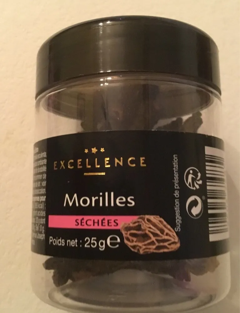 Morilles sechees