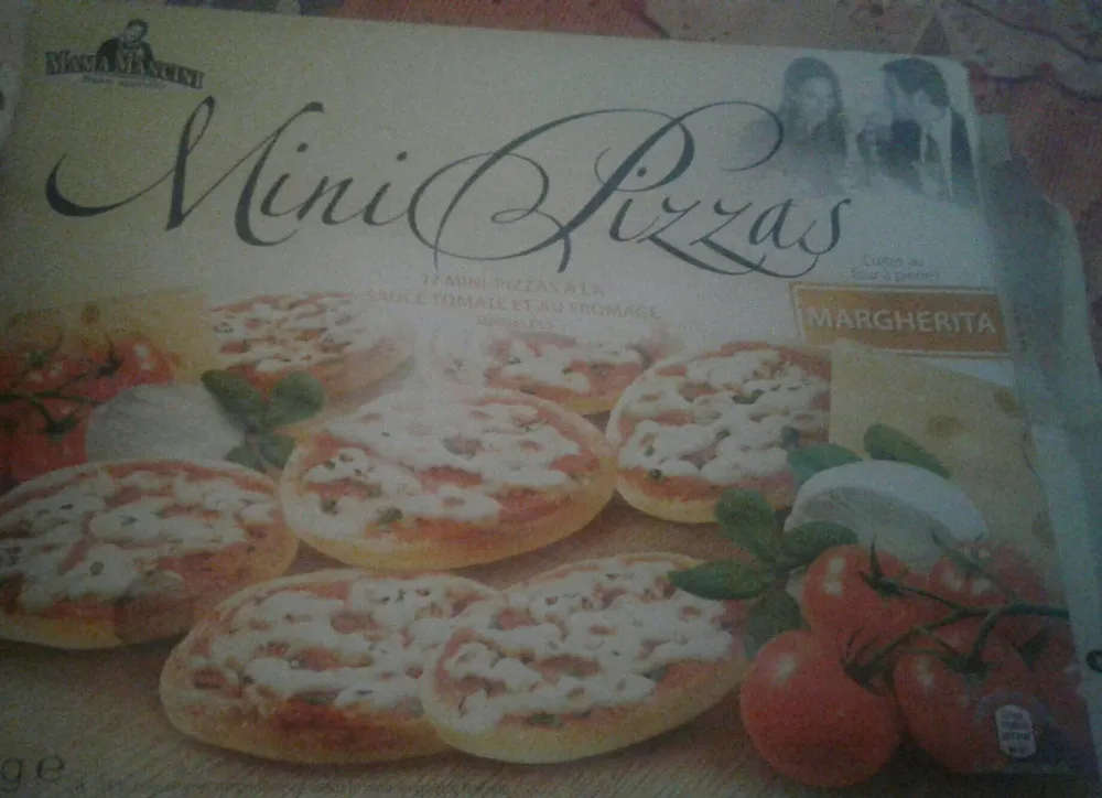 Mini pizza margarita