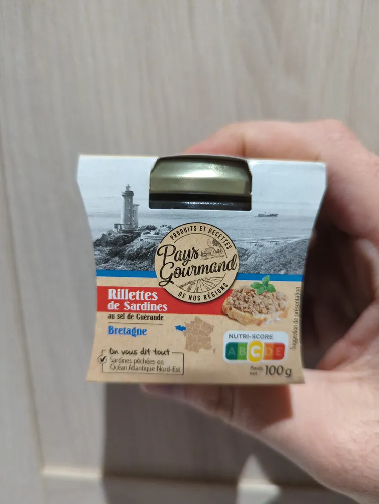 Rillettes de thon blanc