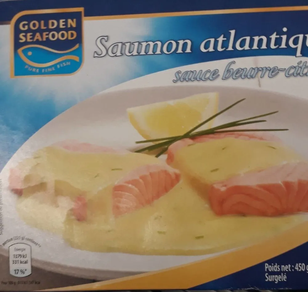 Saumon Atlantique sauce beurre citron