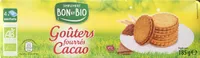 Goûters fourrés cacao