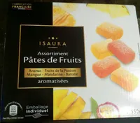 Assortiment pâtes de fruits
