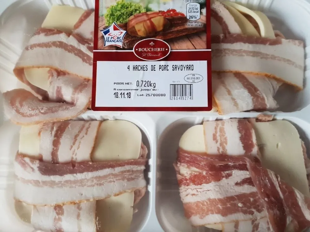 Haché de porc savoyard