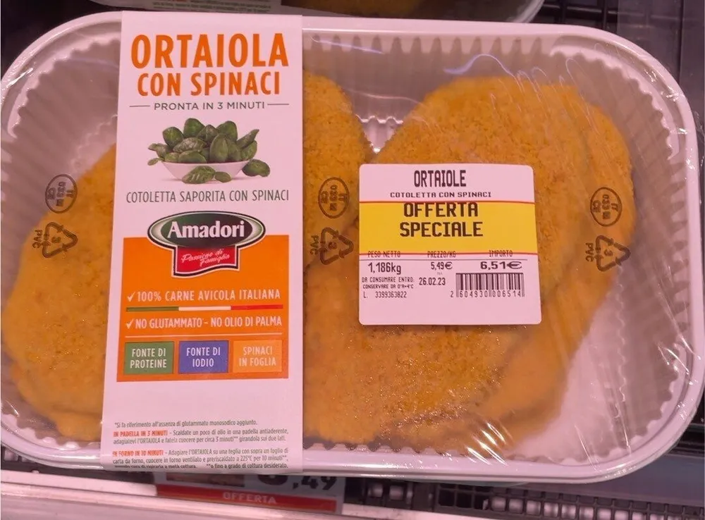 ortaiola con spinaci