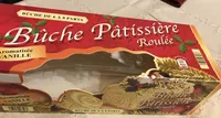 Bûche pâtissière roulée