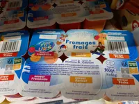 Fromage frais aromatisés p'tit ursi