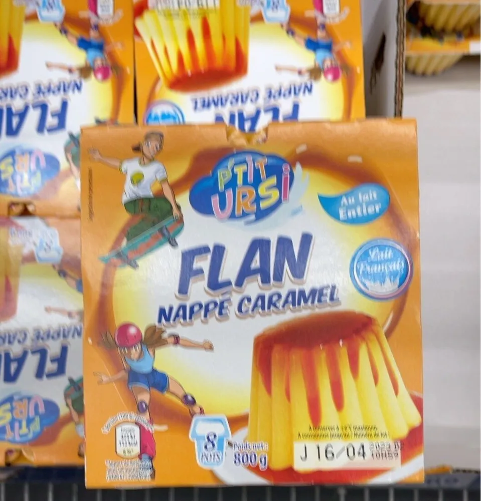 Flan nappé caramel