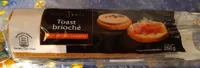 Toast brioché (Pain Spécial Canapés)