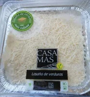Lasaña de verduras