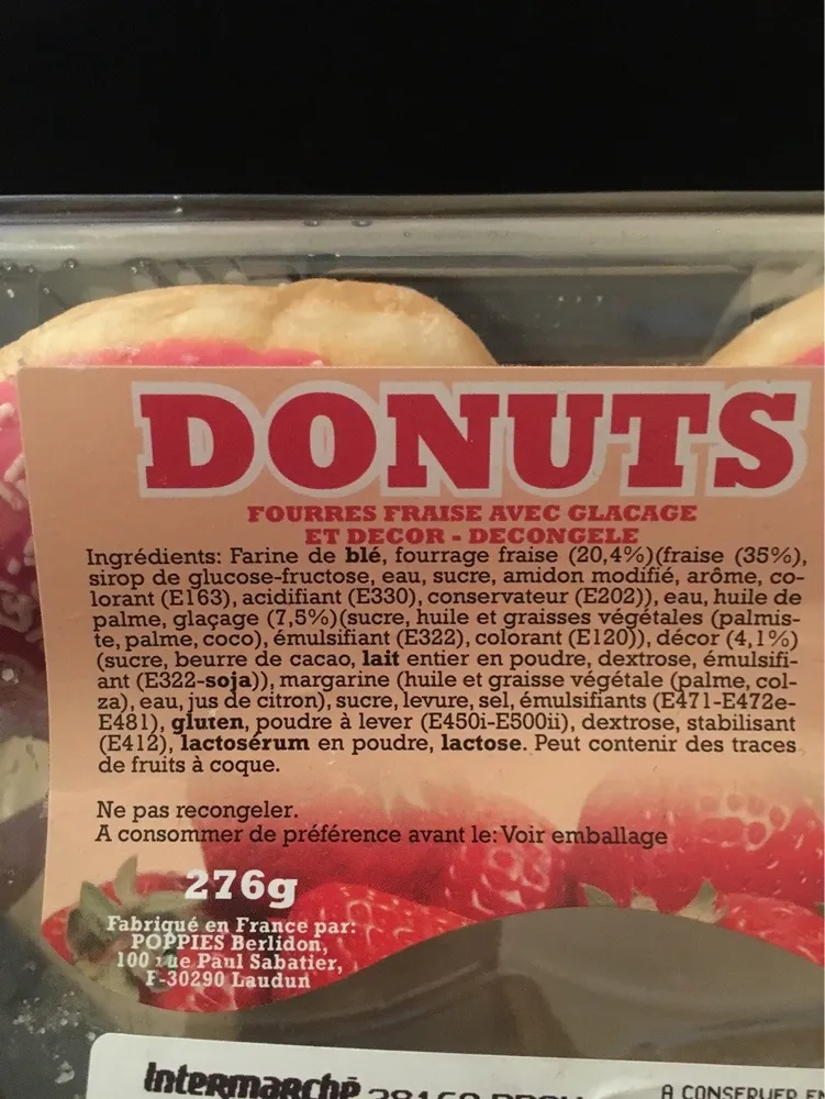 Donuts fraise