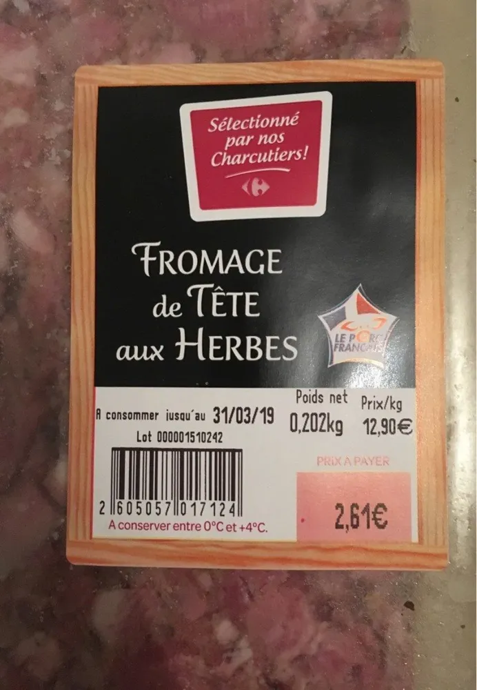 Fromage de tête aux herbes