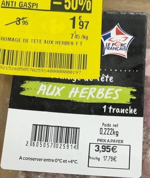 Fromage de tete aux herbes
