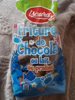 Friture en chocolat au lait praliné Isaura