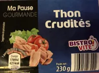 Ma pause gourmande, Thon crudités