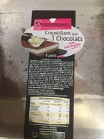 Croustillant 3 chocolats