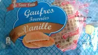 Gaufres Fourrées à la Vanille
