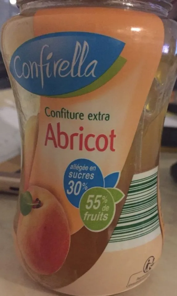 Confiture Extra abricot Allégée en Sucres