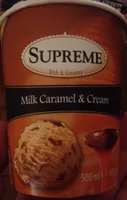 Creme glacé caramel