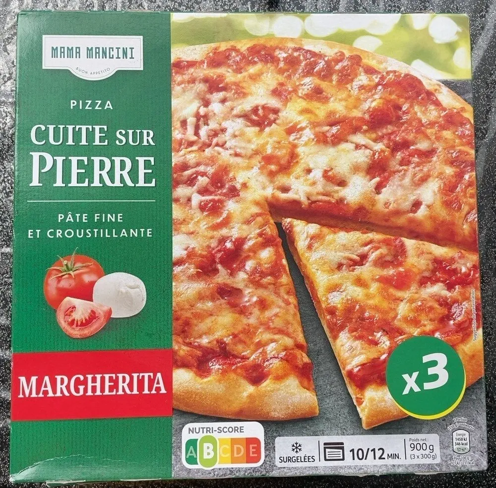 3 Pizzas Margherita