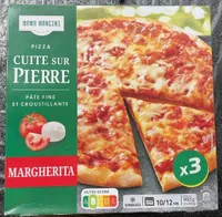 3 Pizzas Margherita
