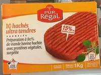 10 hachés au boeuf ultra tendres