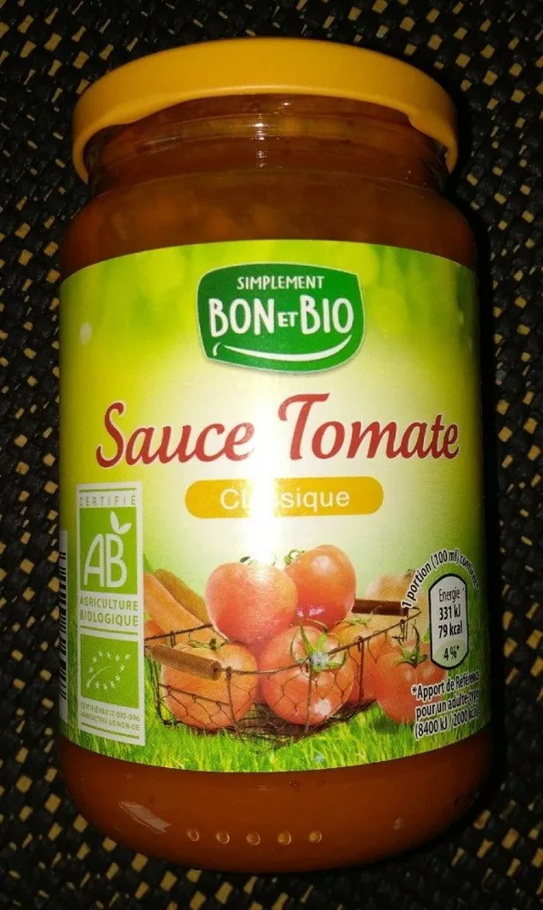Sauce tomate classique bio