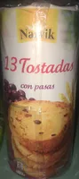 13 Toasts Briochés aux Raisins