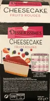 Cheesecake fruits rouges